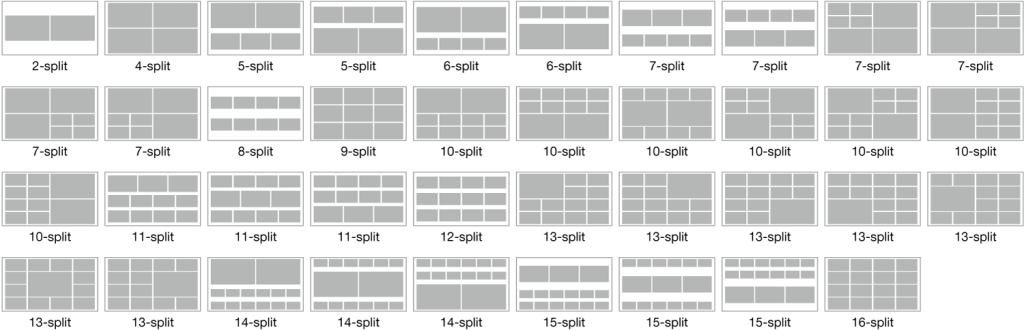 HVS-190 MV patterns